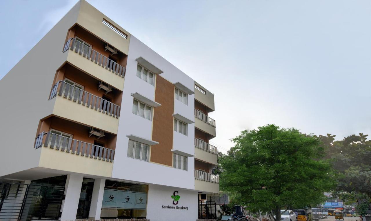 ホテル Treebo Samhaar Residency Thoraipakkam チェンナイ エクステリア 写真