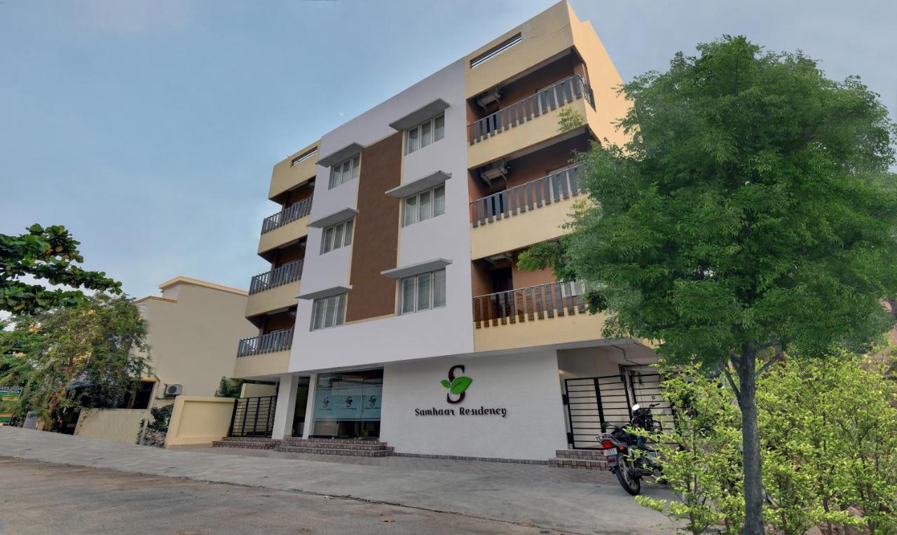 ホテル Treebo Samhaar Residency Thoraipakkam チェンナイ エクステリア 写真
